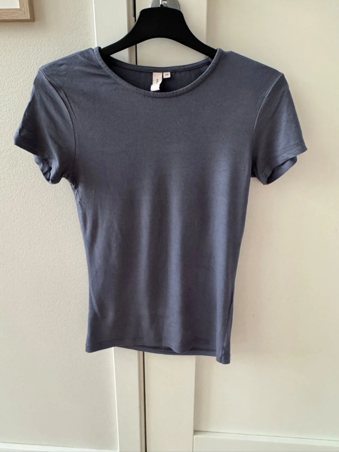 Blå/Grå basic t-shirt från Nelly