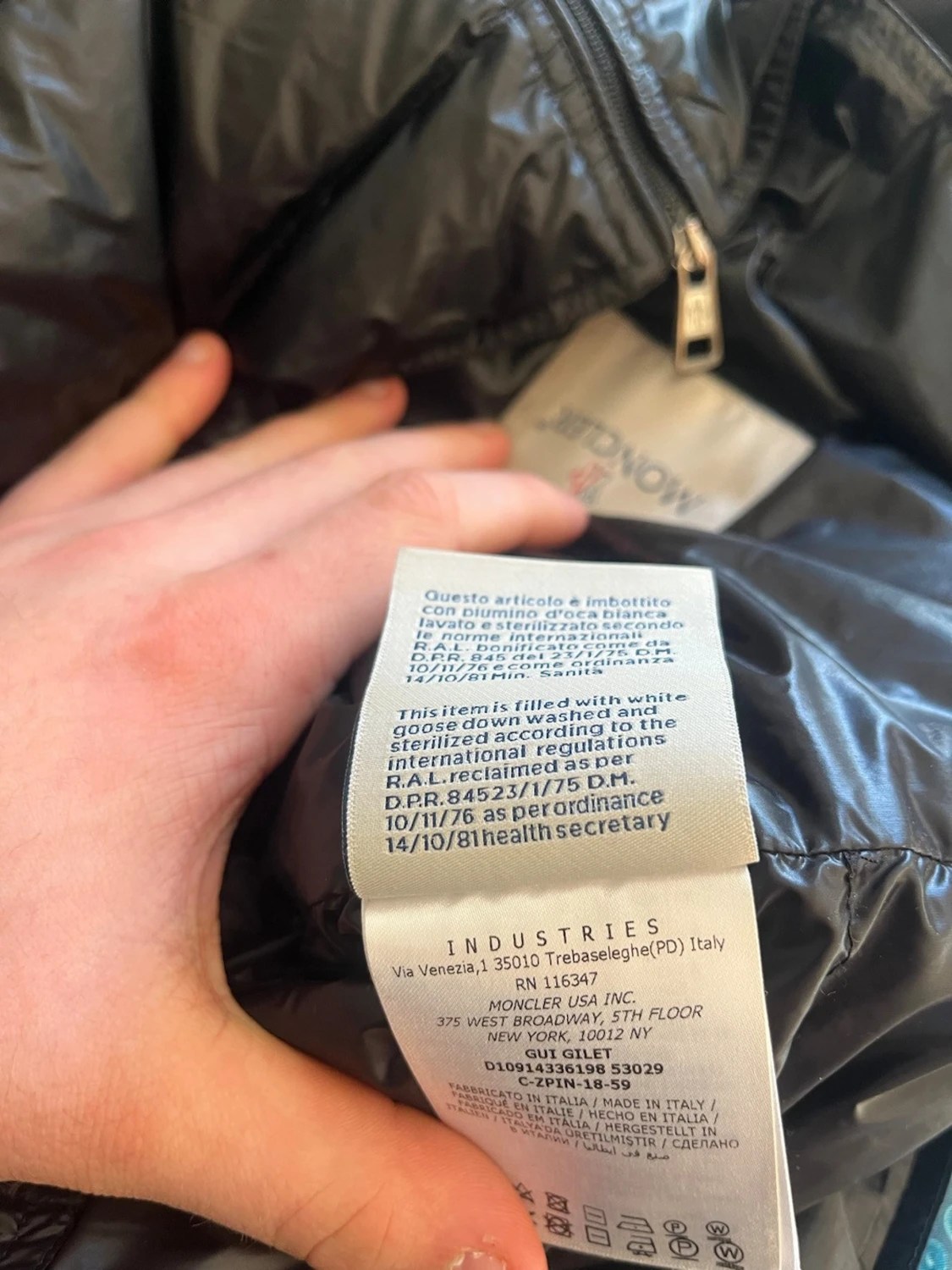 Moncler gui väst - 2