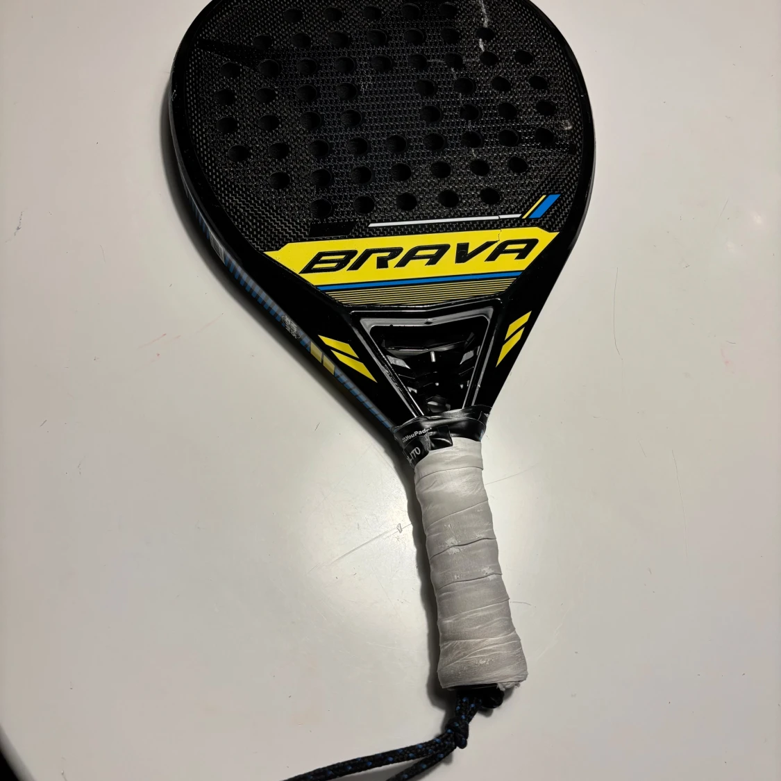 Brava S2 padelracket svart/gul