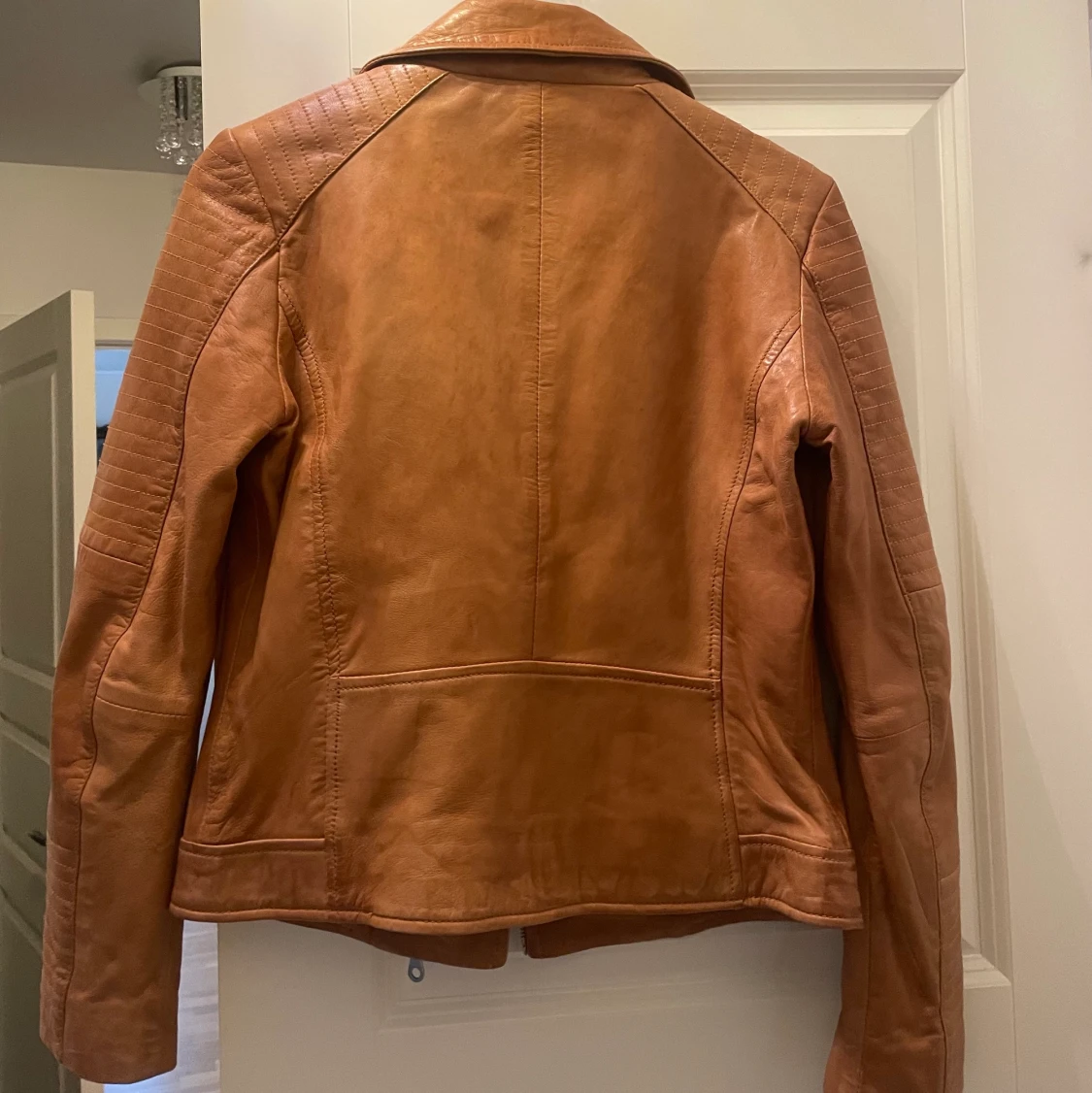 Vintage Stradivarius Real Leather Jacket - 2