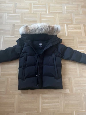 Canada Goose Wyndham - Helt ny och oanvänd Canada Goose Wyndham. Storlek M men passar S. Extra som fås med: Päls, lapparna/tagsen som satt på, Canada Goose påse till jackan och Canada Goose påse till pälsen. Skriv vid funderingar och om mer bilder!