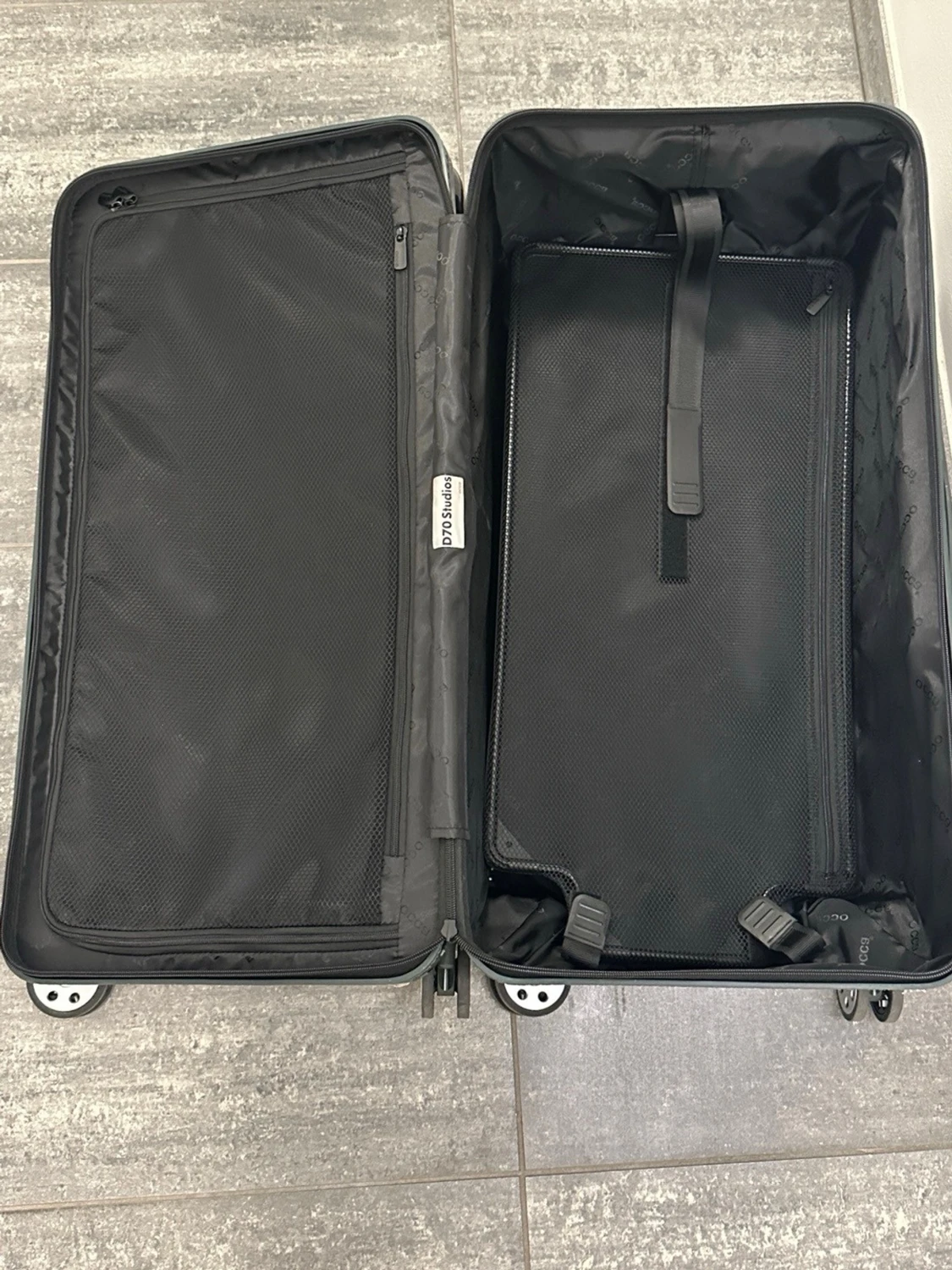 OCCA Resväska Trunk i mörkgrön - 5