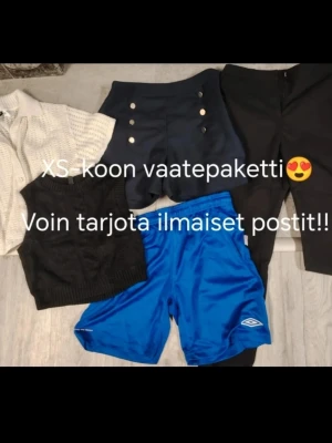 Clothes paket🥰 Fits XS-size - Kaikki hyväkuntoisia käytettyjä😍 mahd. pientä käytönjälkiä. Saa tarjota👋🏻   -Saa halutessaan jälleenmyydä💓