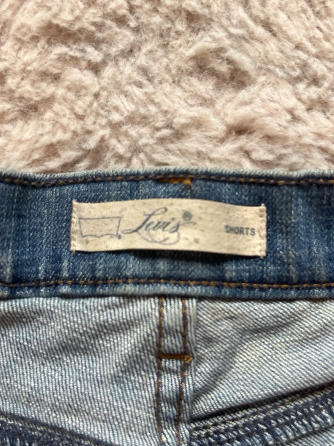 Blå jeansshorts från Levi’s - 3