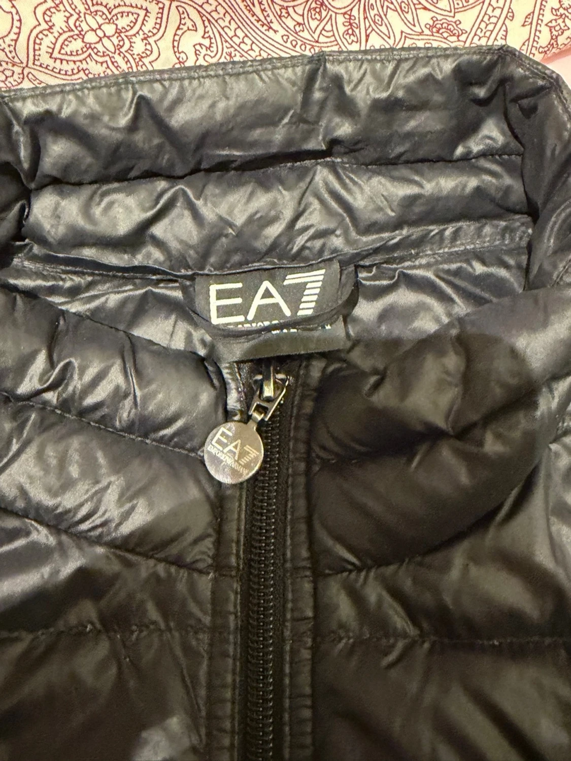 Svart dunväst från EA7 Emporio Armani - 1