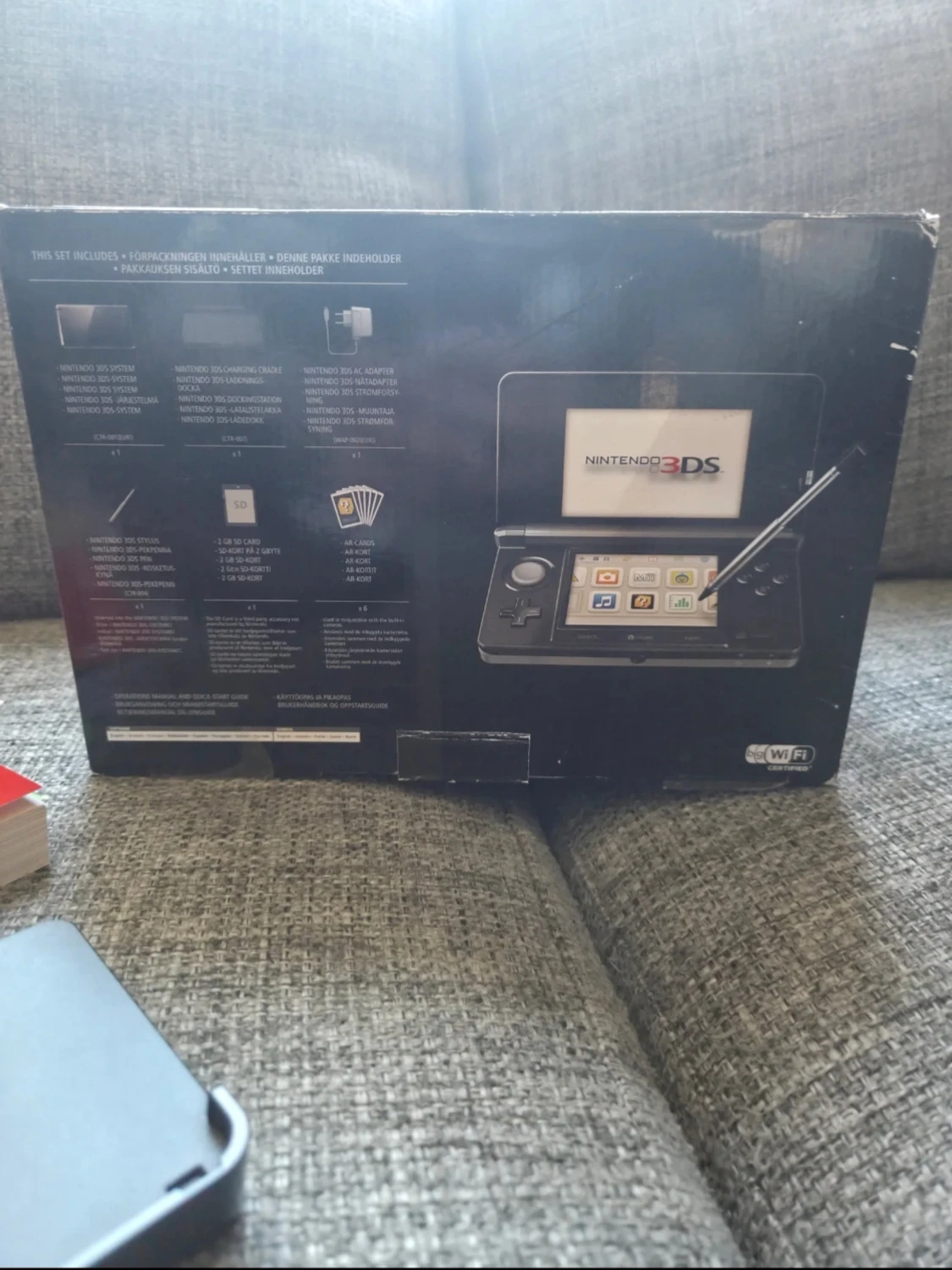 Nintendo 3DS Cosmos Black konsol - 5