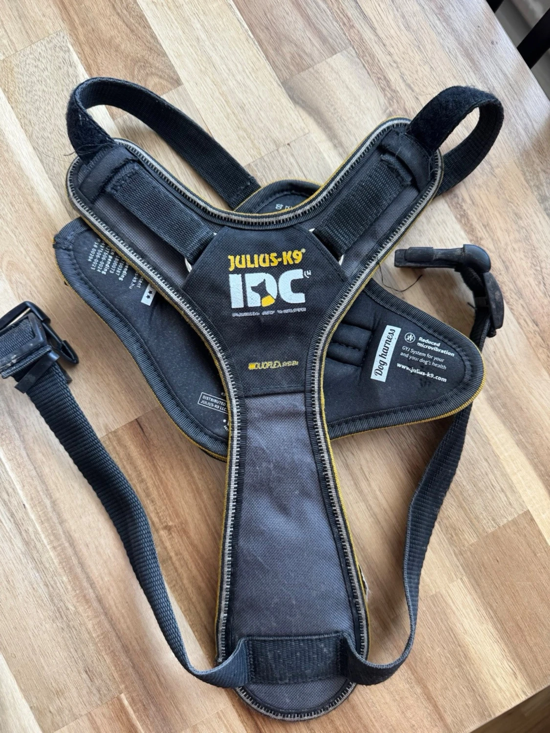 Julius-K9 IDC Longwalk hundsele svart