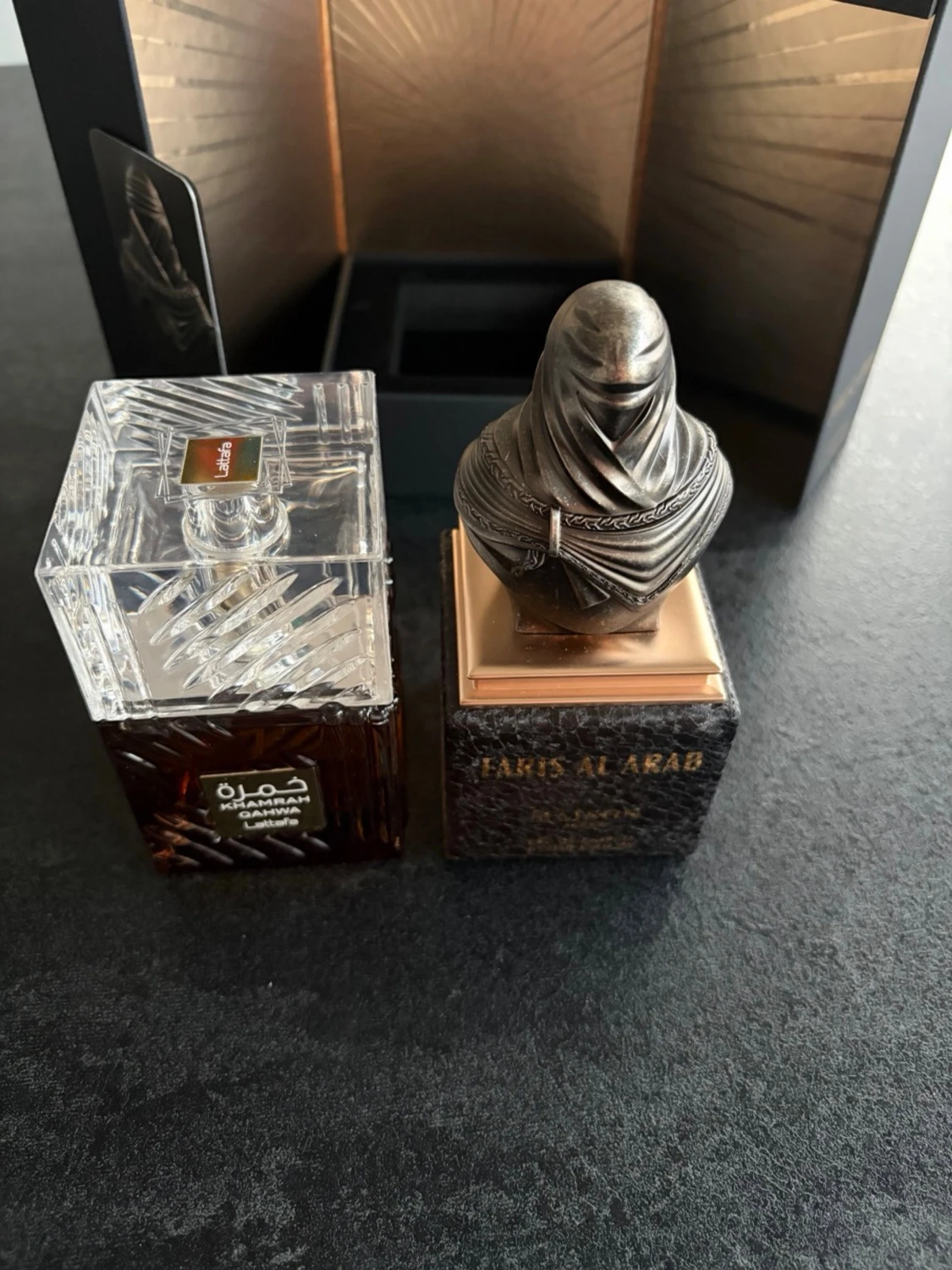 Maison Asrar Faris Al Arab + Lattafa Khamrah Qahwa