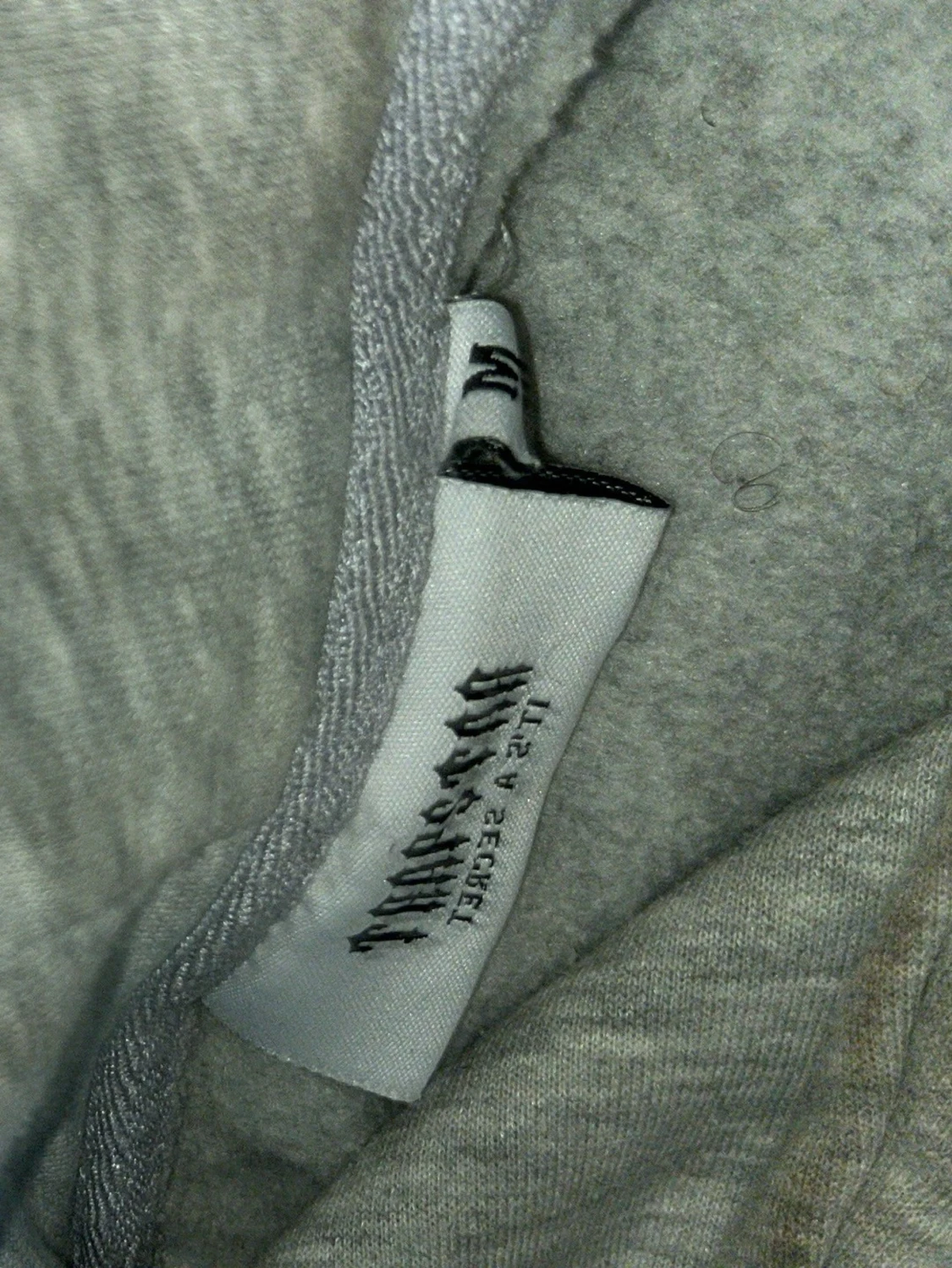 Grå TRAPSTAR hoodie med tryck - 2