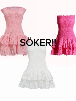 Söker en design by Amor klänning💞 - Jag söker någon av dessa klänningar från design by Amor till min skolavslutning i storlek S💞😍