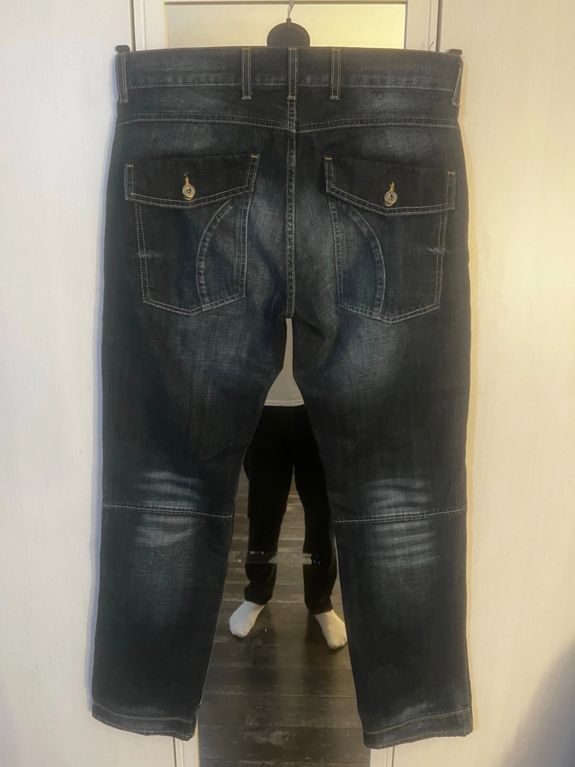 Mörkblå jeans från Grant - 2