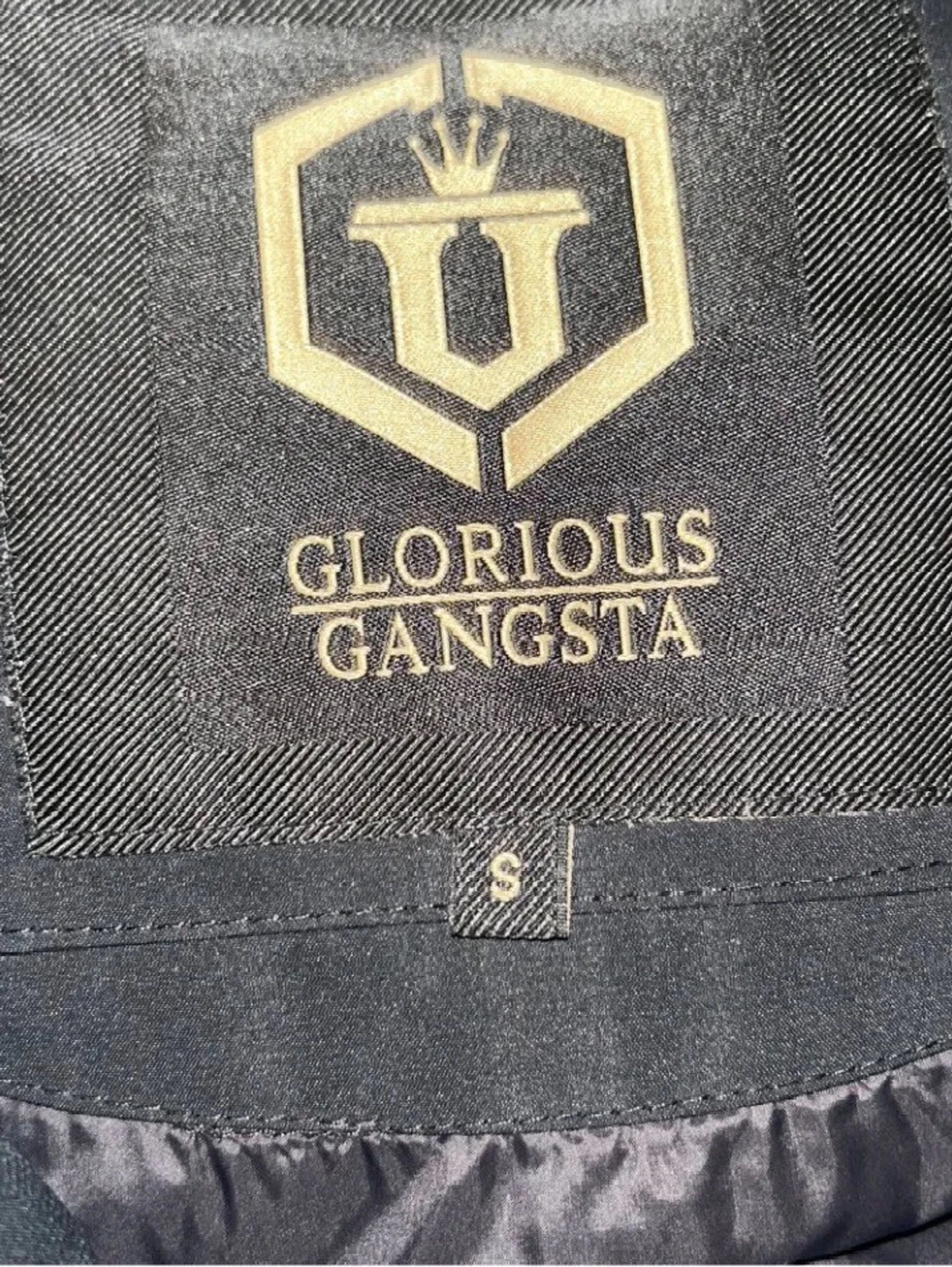 Svart pufferjacka från glorious gangsta - 4