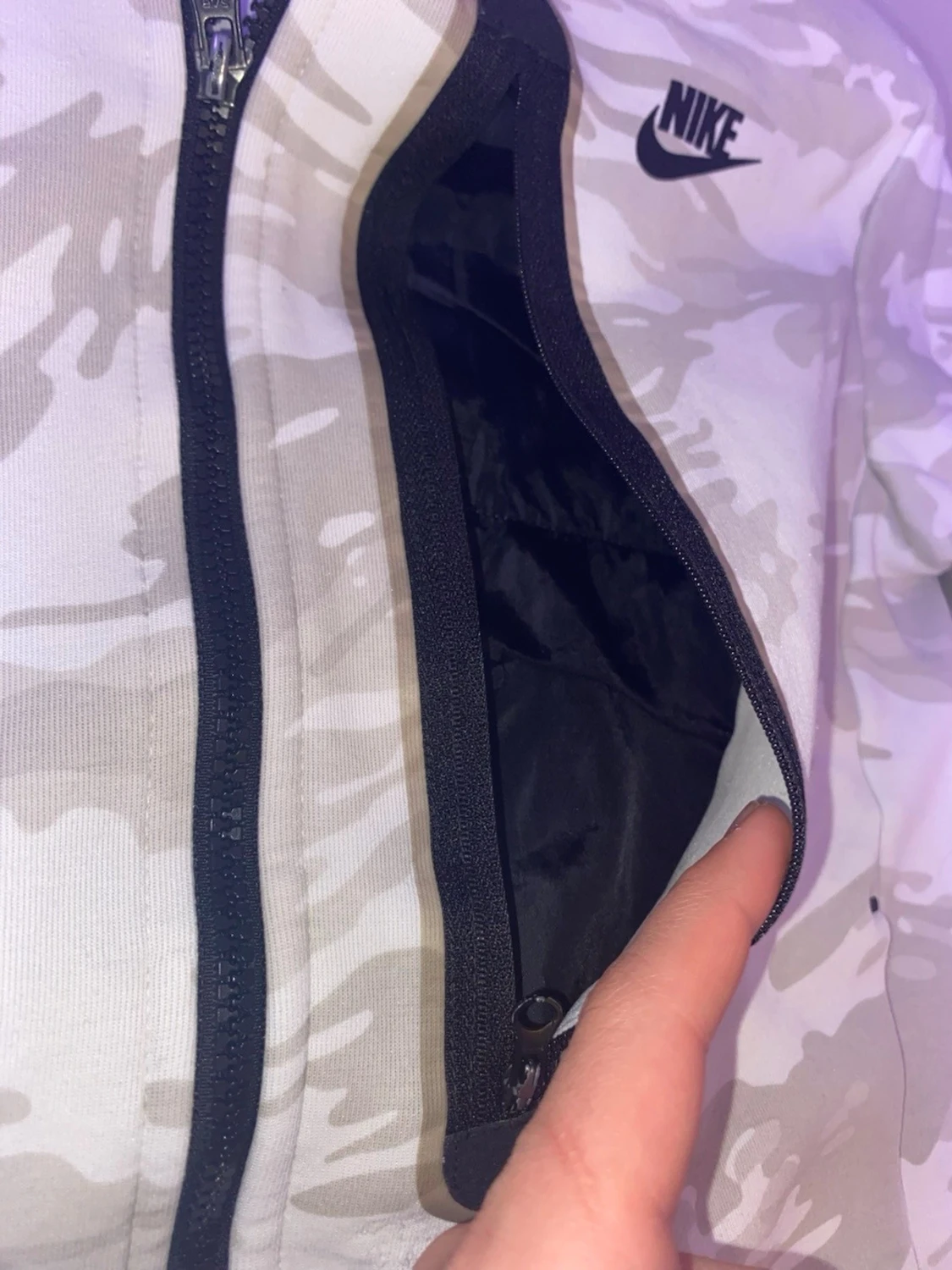 Nike hoodie med camomönster - 1