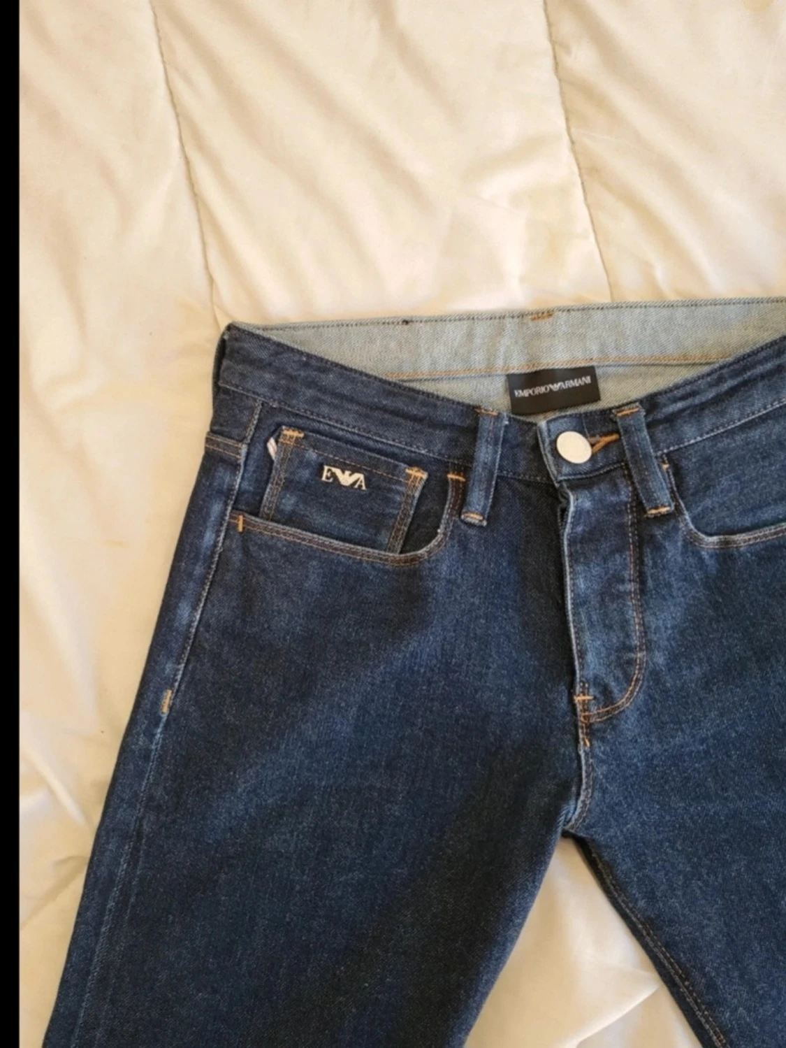 Mörkblå jeans från Emporio Armani - 5