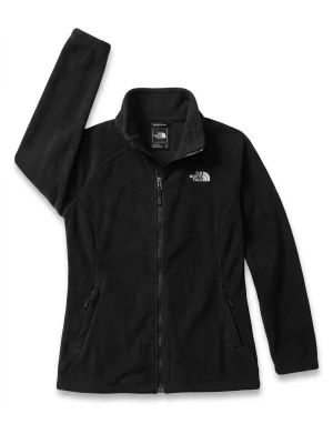 The North Face Glacier Full Zip Fleece – Dam (M) - Klassisk svart fleecejacka från The North Face i modellen TKA 100 Glacier. En riktig basfavorit som är lika snygg till vardags som den är praktisk som mellanlager vid vandring eller skidåkning. • Märke: The North Face • Storlek: Dam Medium (M/M) • Passform: Womens fit – lätt insvängd för en fin siluett. • Färg: Svart (Black) • Skick: Mycket fint begagnat skick. Hel och ren utan hål eller fläckar. • Detaljer: Broderad vit logga på bröstet, två handfickor med dragkedja och hög krage. • Äkthet:100%