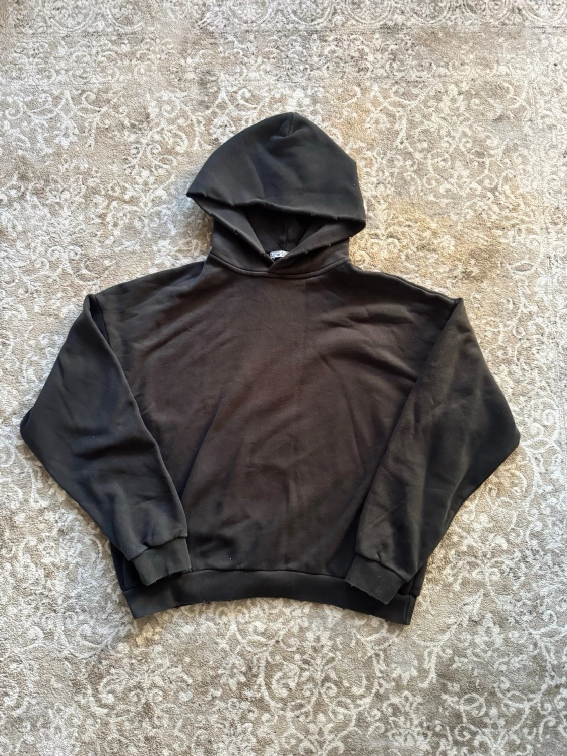 Svart hoodie Acne studios - 1