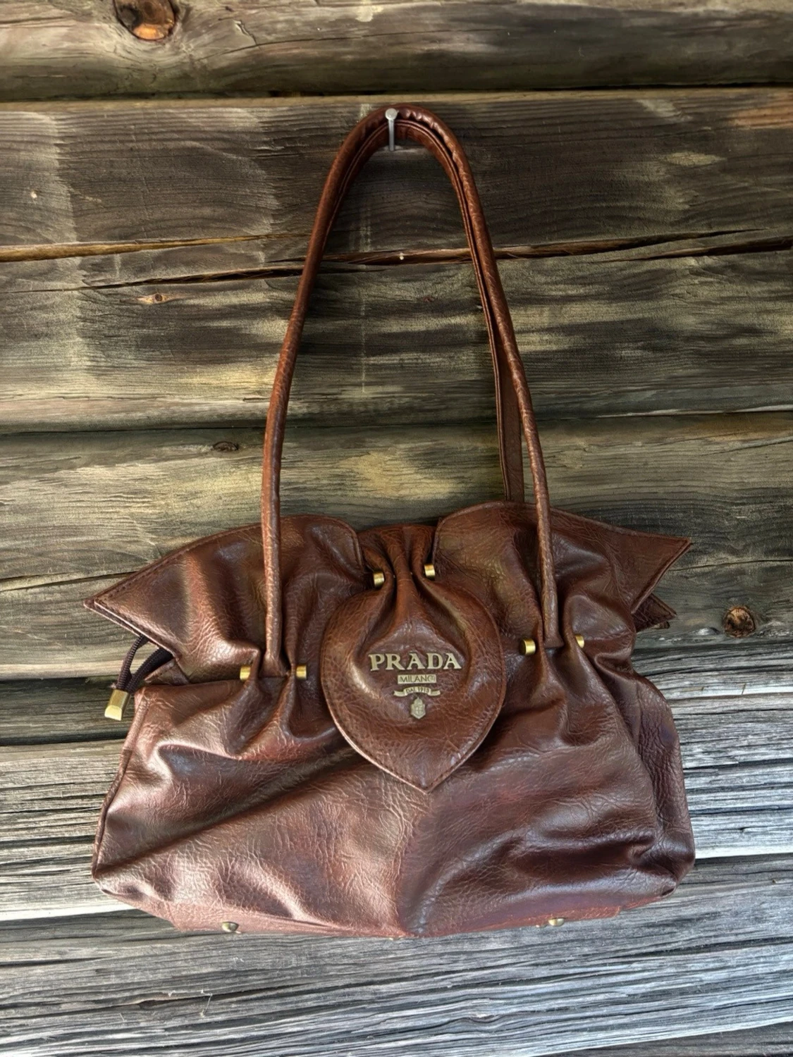 Vintage Y2K slouchy handväska - 1