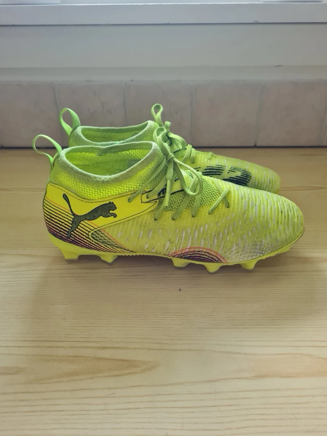 Puma Future 8 Match fotbollsskor strl 35 barn junior - 3