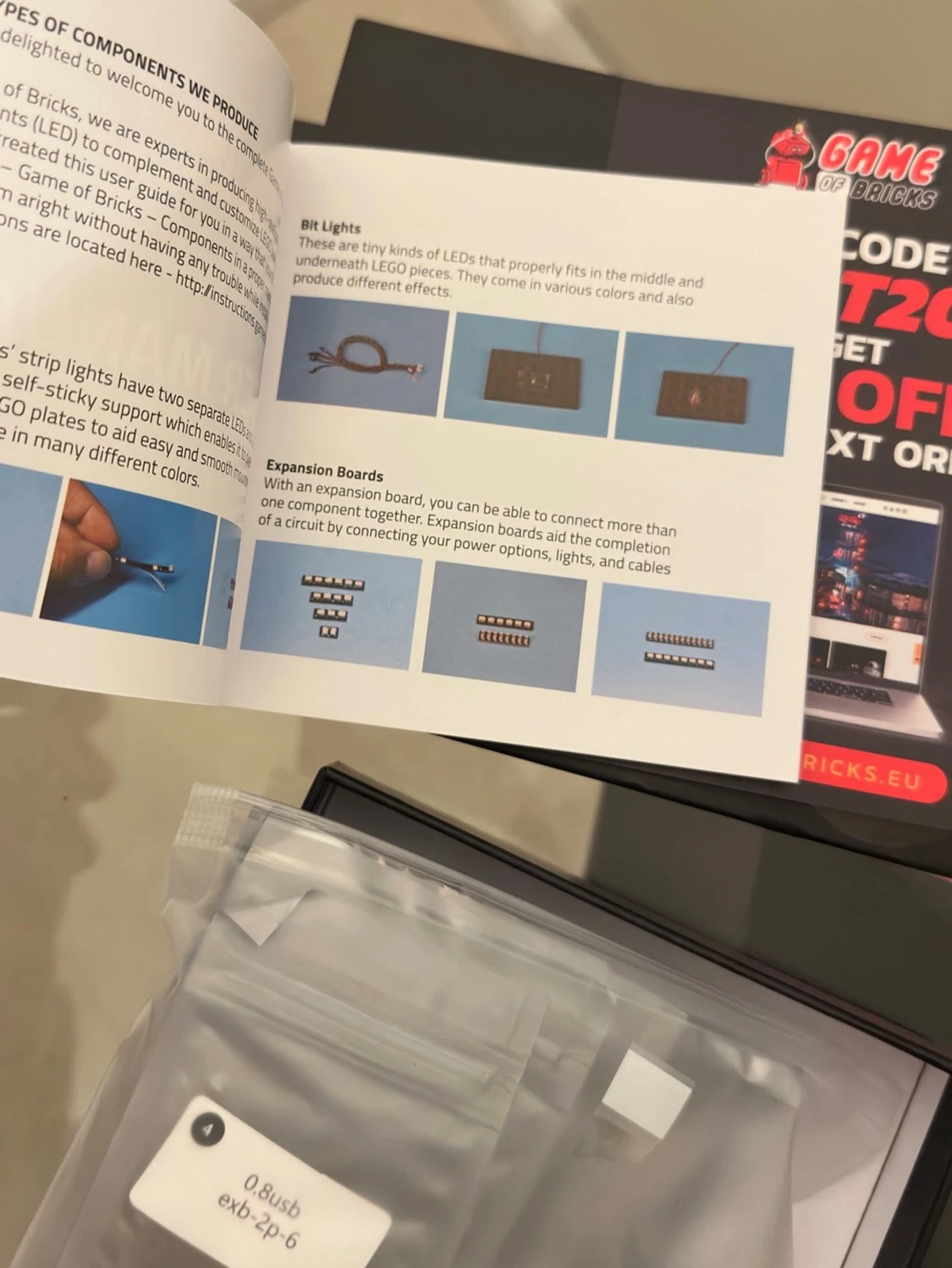 Light kit for Stranger Things Lego set - 2