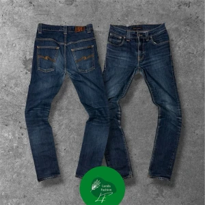 Nudie jeans slim fit - Säljer dessa riktigt snygga jeansen från Nudie | W30 L34 | modell: Thin Finn | skick: 9/10, mycket fint skick | Skriv vid frågor, pris kan diskuteras vid snabb affär! 🙌