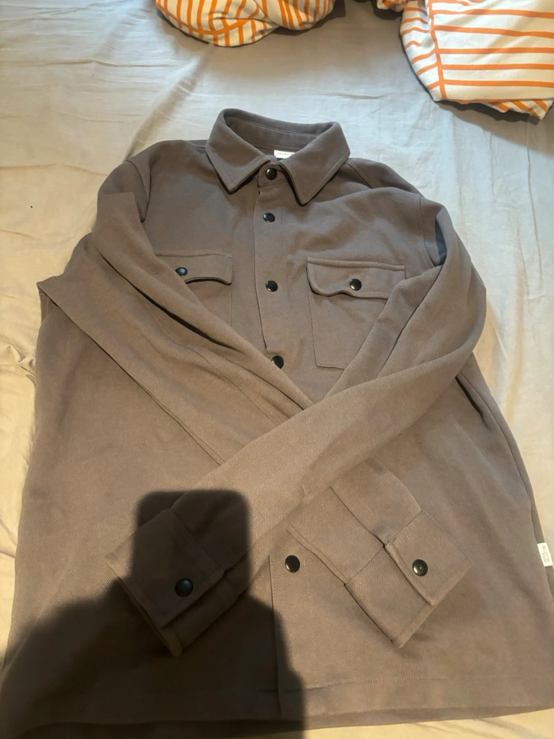 Brun overshirt från Selected Homme - 3