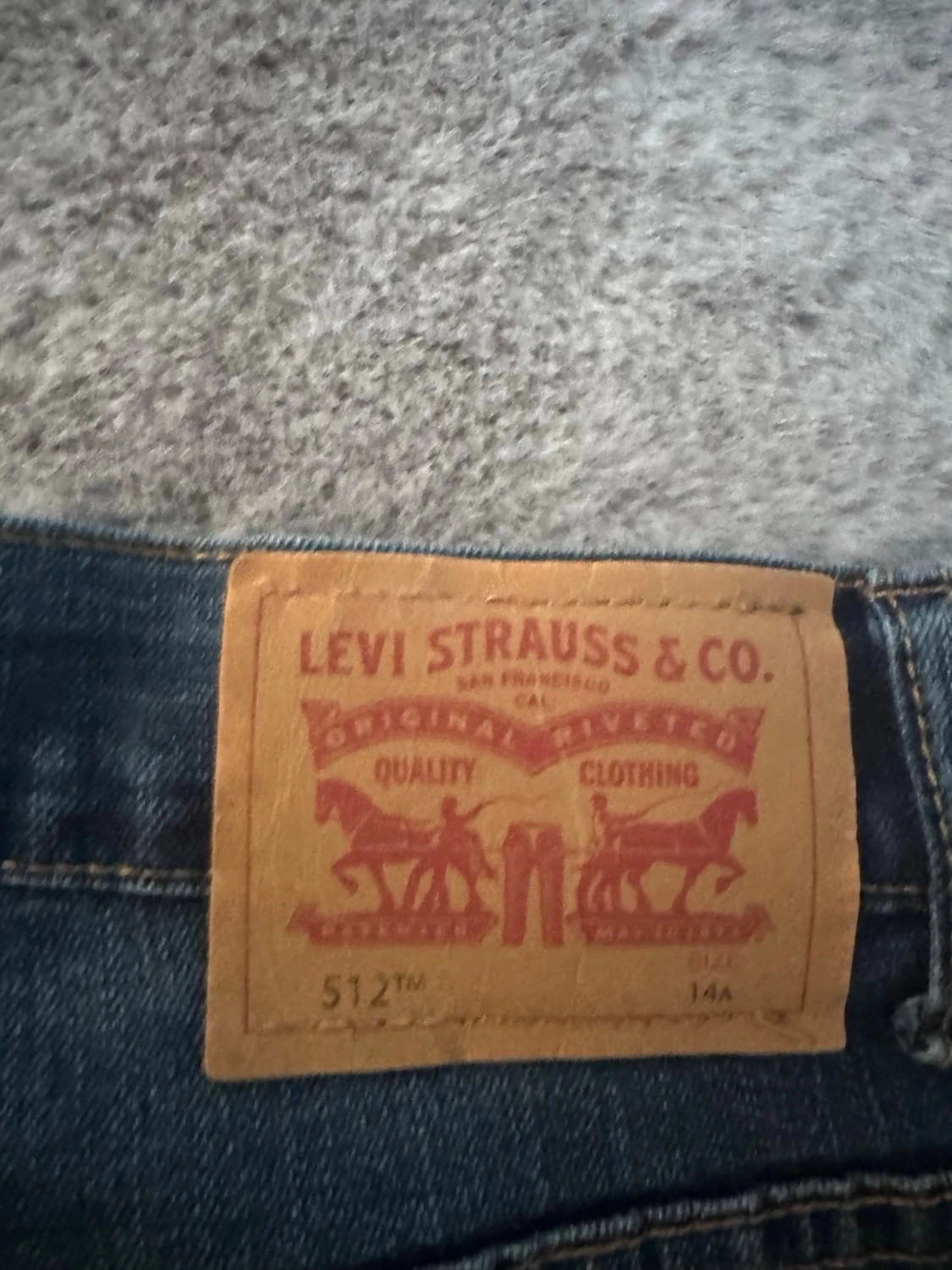 Levi's 512 Slim Taper jeans blå - 3
