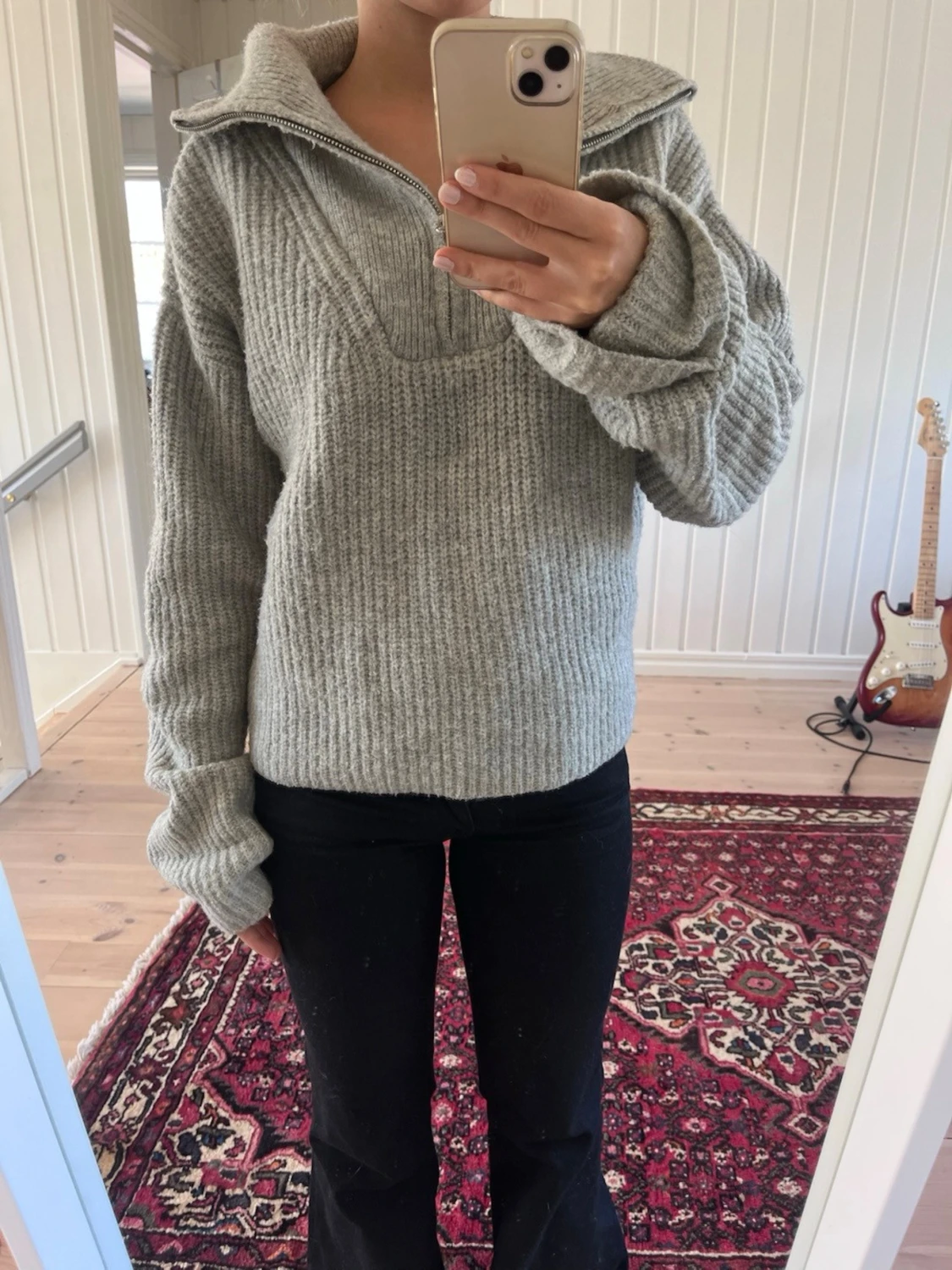 Stickad tröja från BikBok - 1