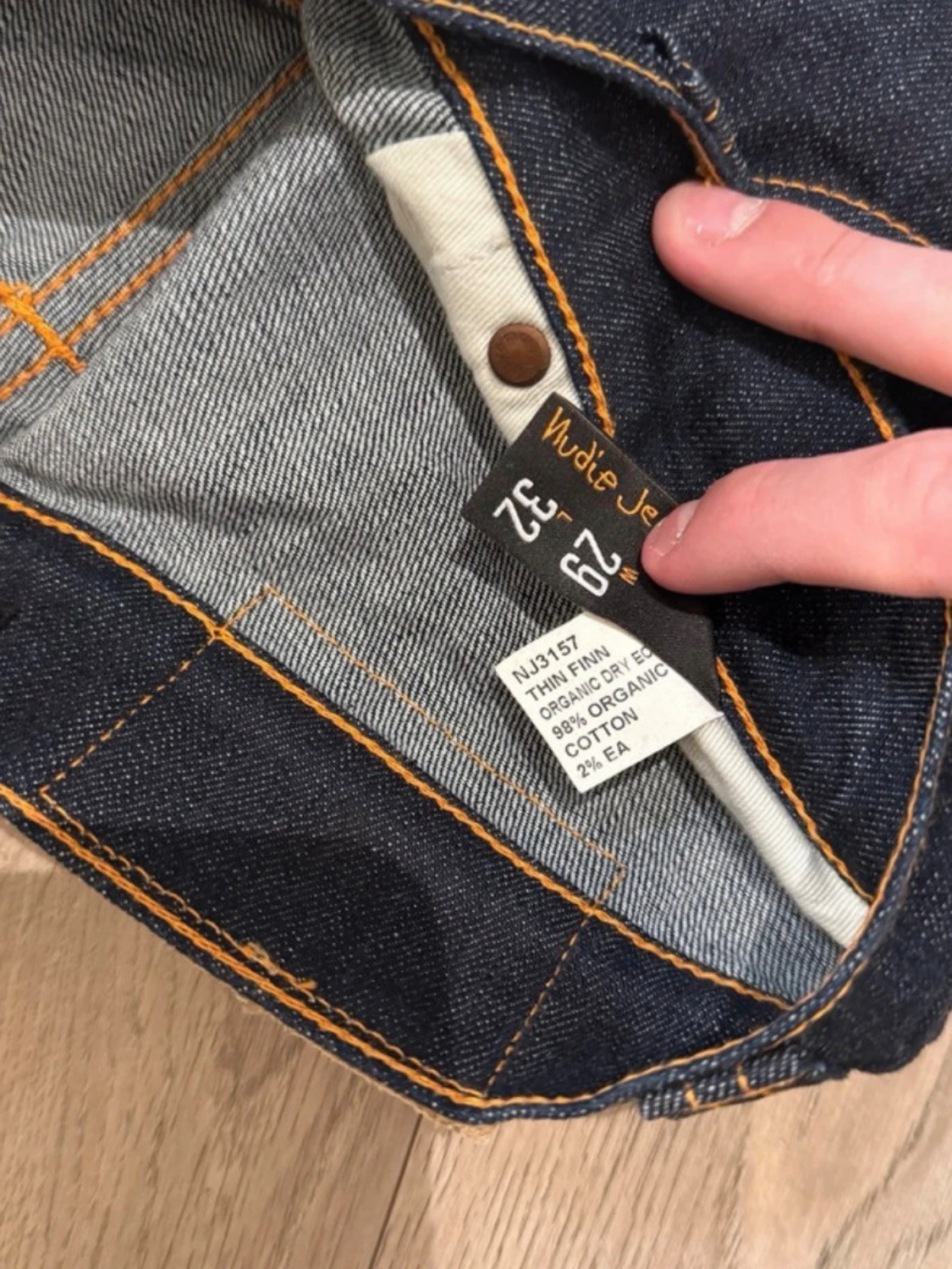 Mörkblå jeans från Nudie Jeans - 4