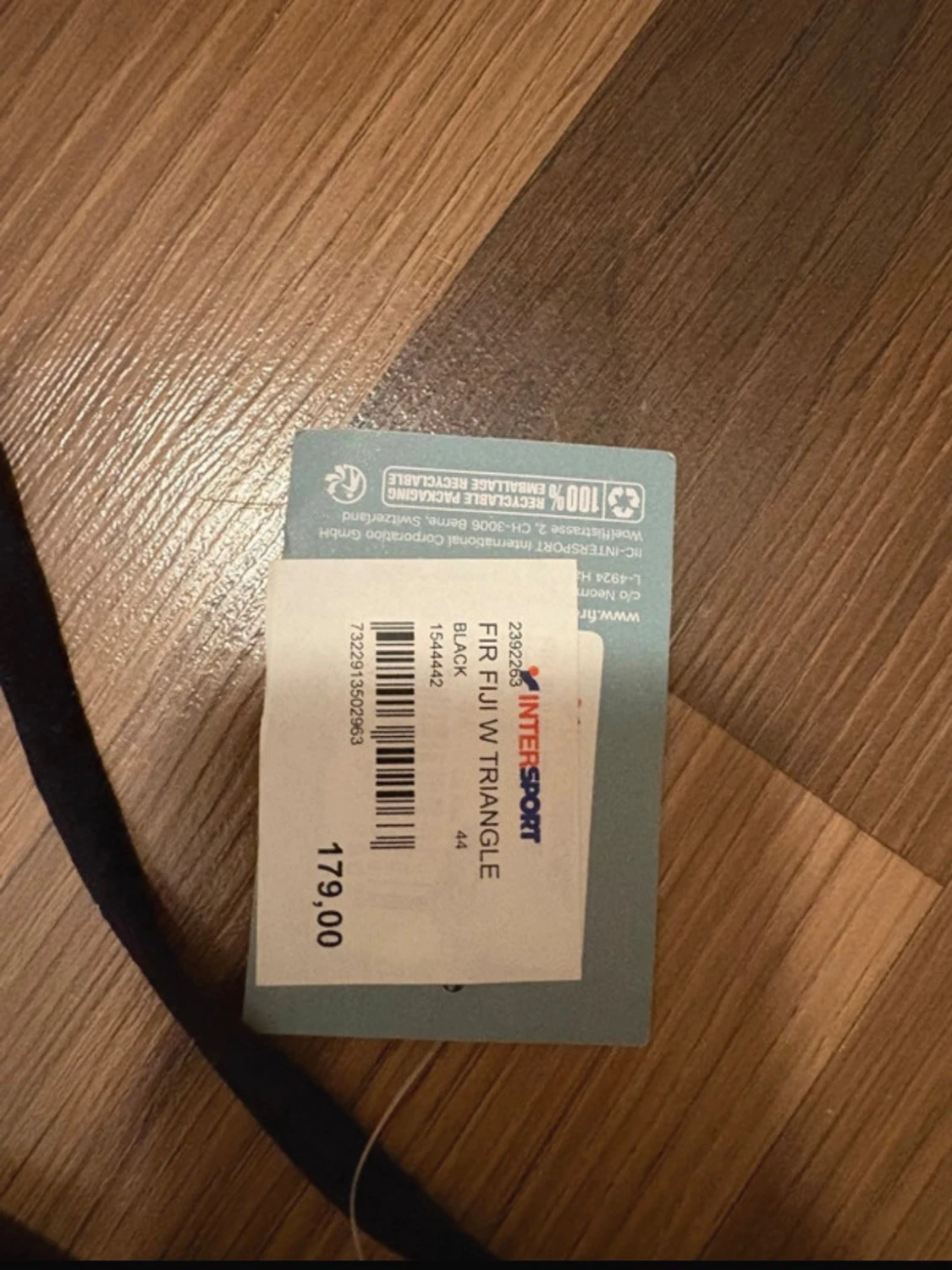 Svart triangelbikini - 1