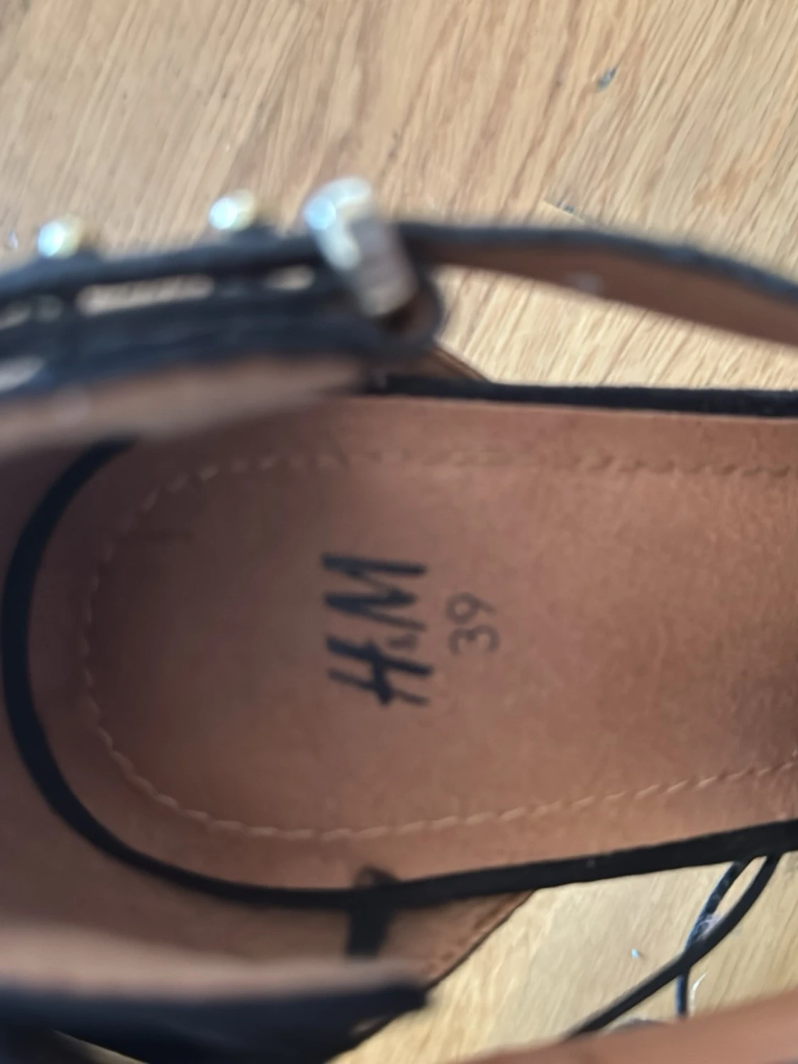 Klackskor med rem, H&M. - 94