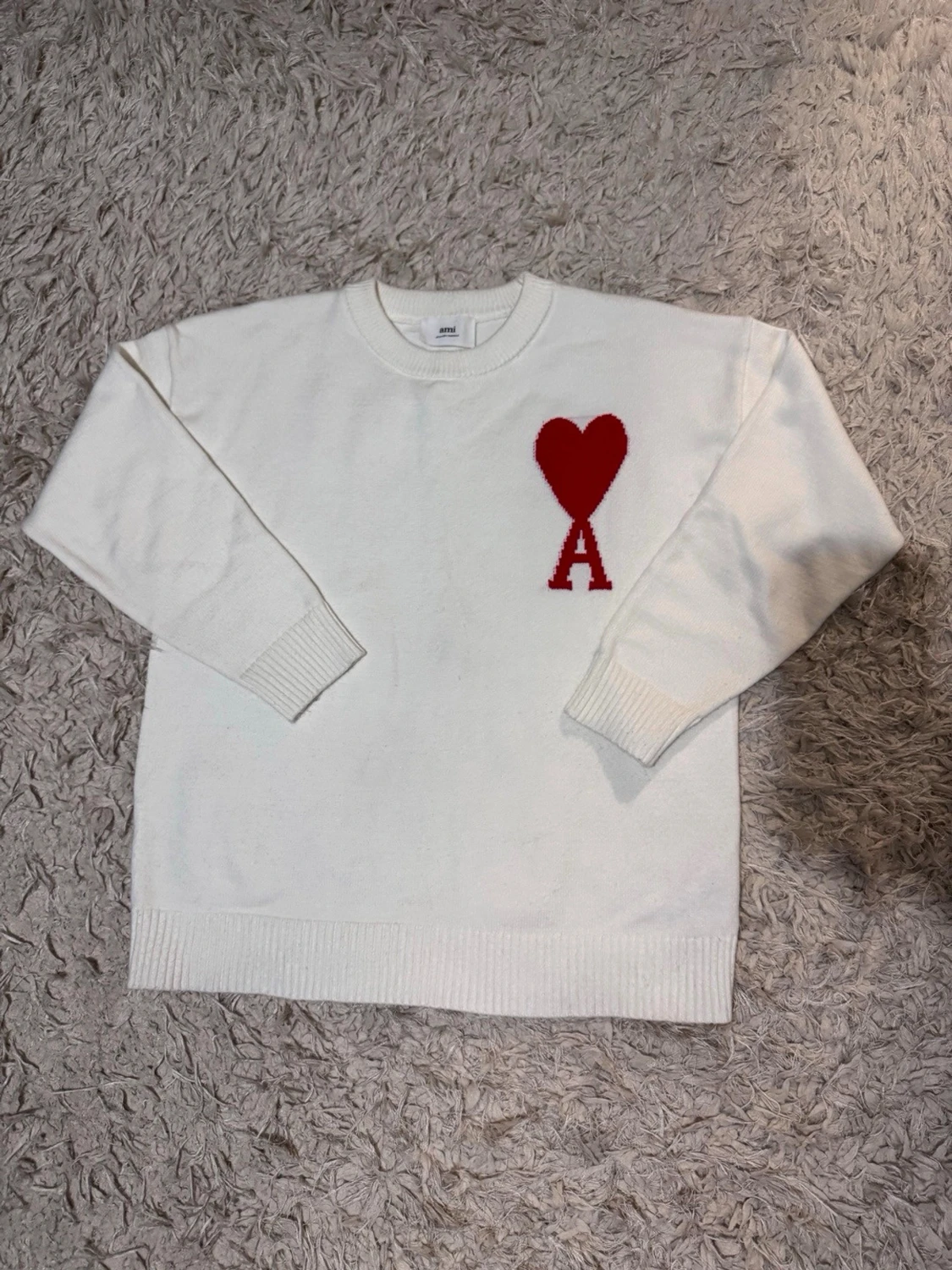  Ami Paris white sweater