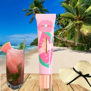CHARLOTTE TILBURY Unreal Lips ”Pink Watermelon”! - CHARLOTTE TILBURY Unreal Lips Healthy Glow Nectar Oil Juicylicious ”Pink Watermelon”. 14 ml. Vegan & Cruelty-free. Oanvänt med kartong.