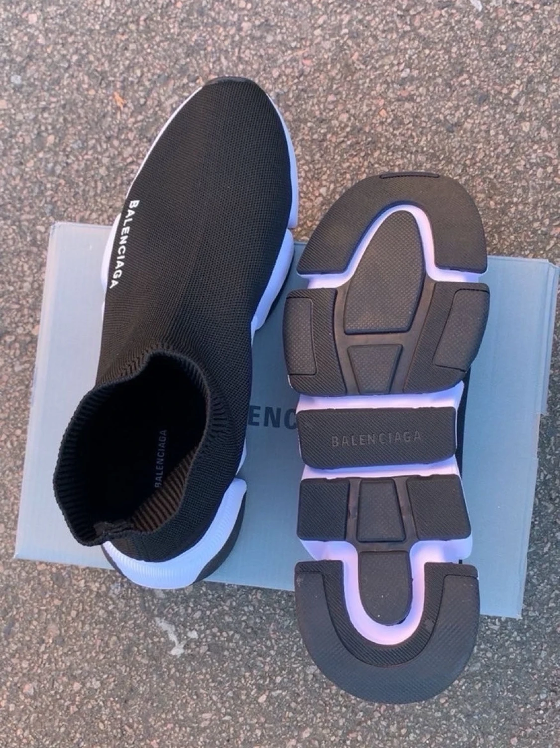 Balenciaga Speed Trainer svarta sneakers - 1