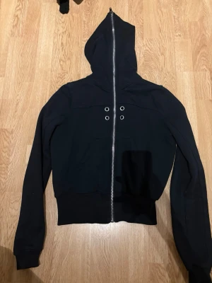 Rick Owens DRKSHDW gimp hoodie L - (rep) Rick owens hoodie i womens storlek L, för män passar den som en cropped S-M