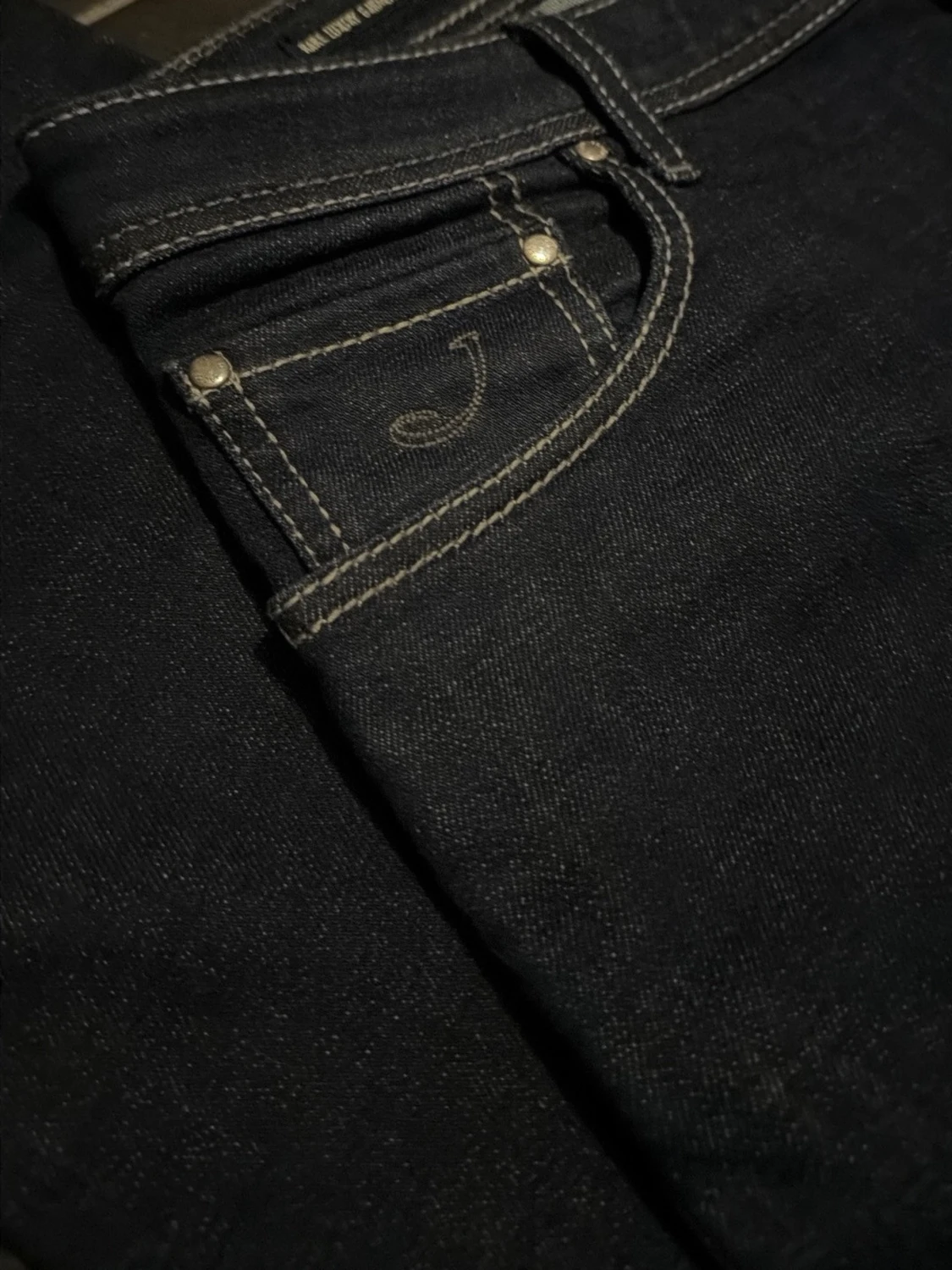 Mörkblå jeans Jacob Cohen Style 625 - 2