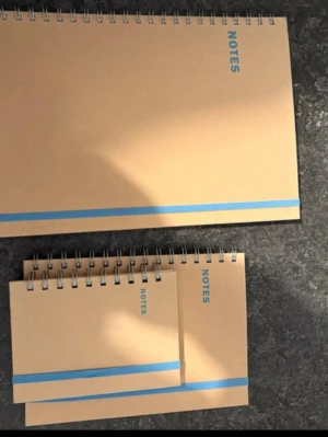 Notebooks  - Helt nya