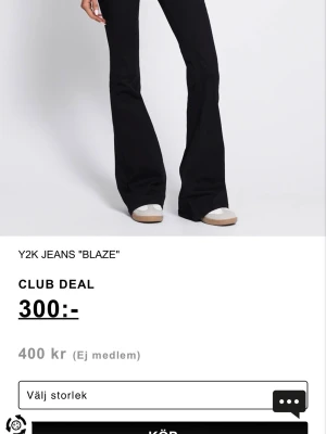 Jeans Blaze - ‼️SÖKER‼️ Någon som har dessa i storlek S full length? 