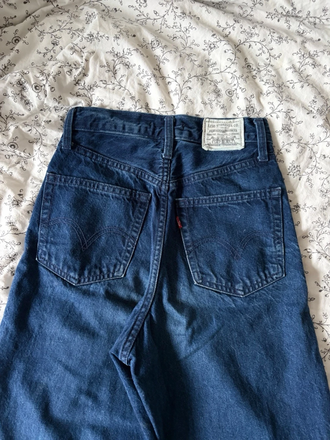 Levi's blå raka jeans - 2