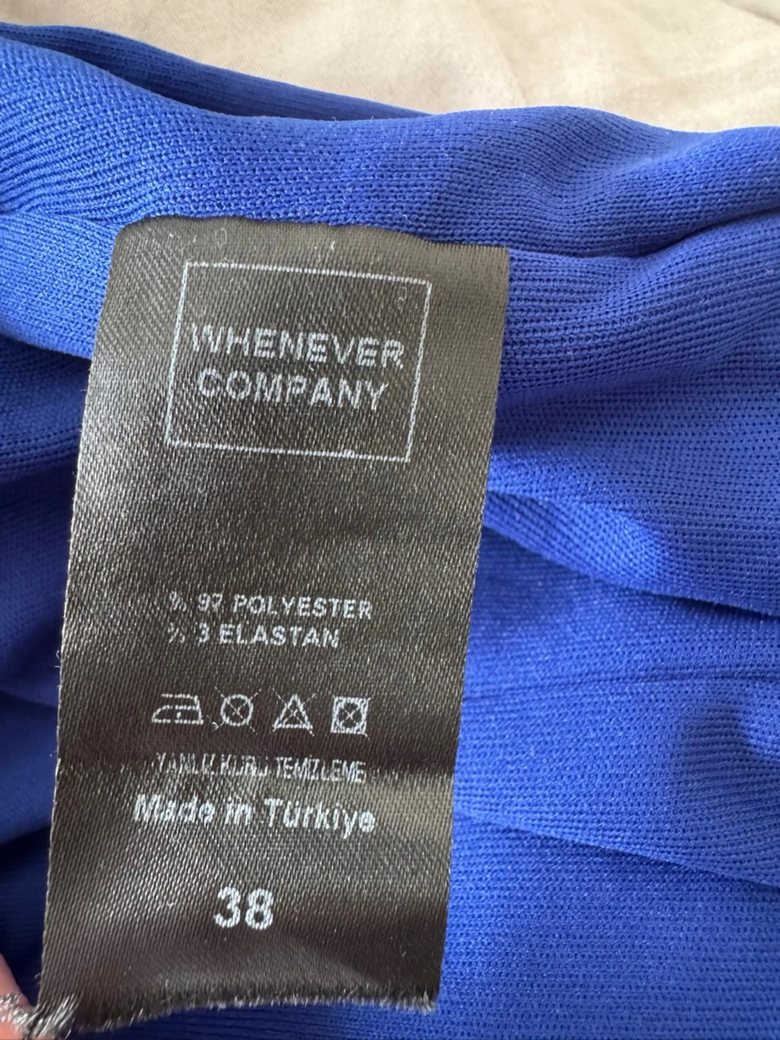 Kornblå offshoulder klänning - 6