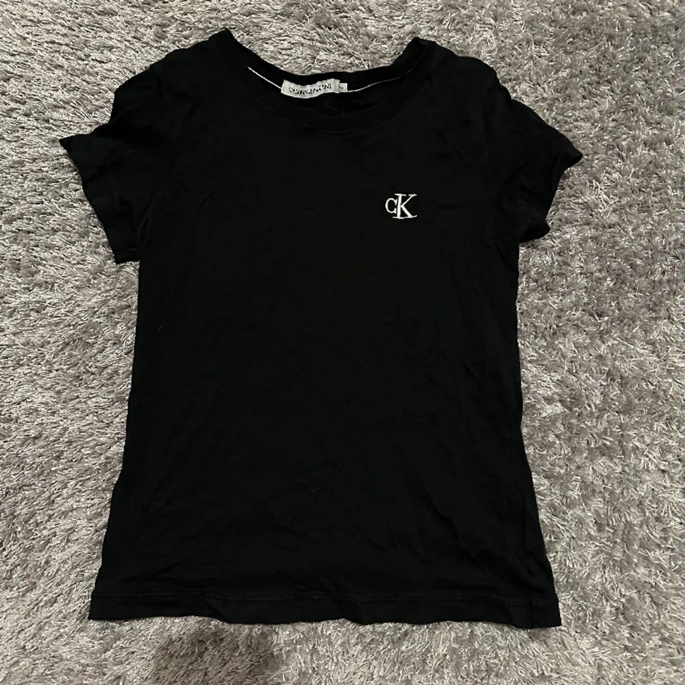 Calvin Klein T-shirt som inte kommer till användning. Ett litet hål på den men inget man lägger märke till.. T-shirts.