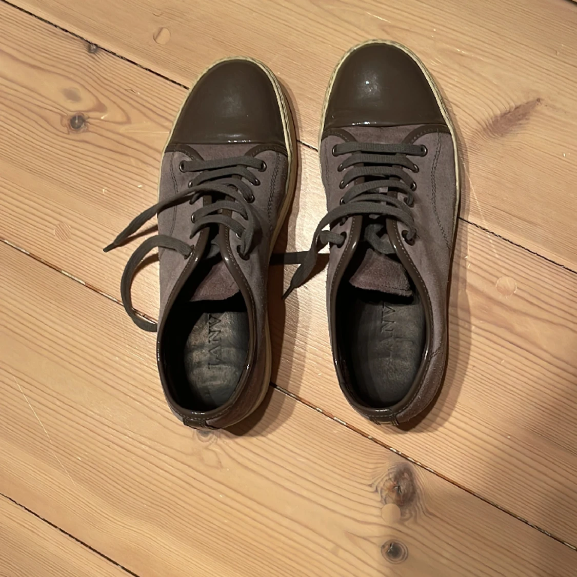 Ljusgråa Lanvins - 90