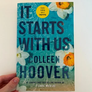 Bok - Läst en gång så i nyskick! Köparen betalar för frakten och katt finns i hem 💗