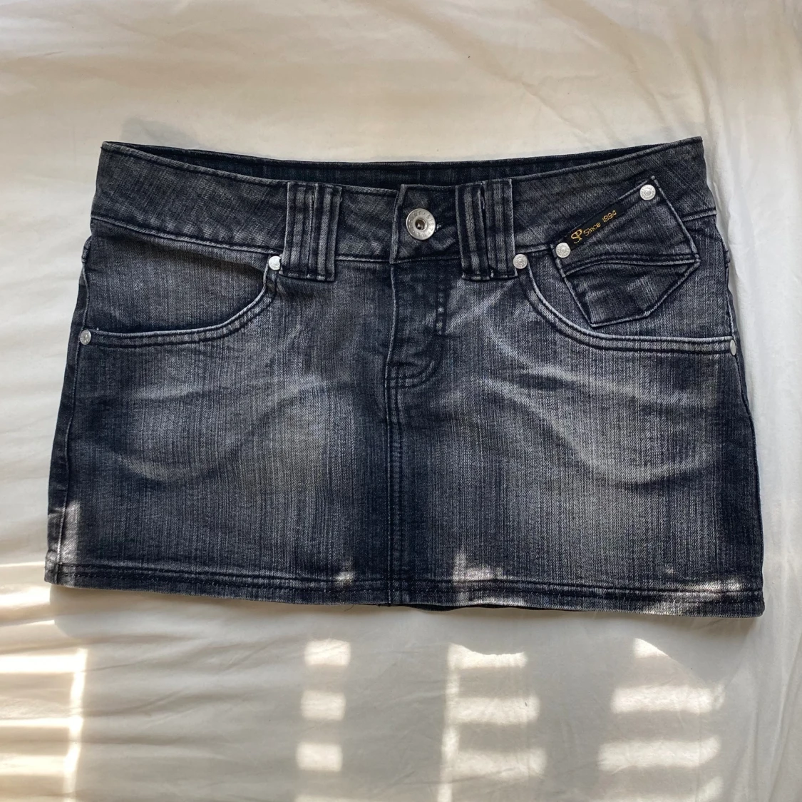 Svart jeanskjol  - 90