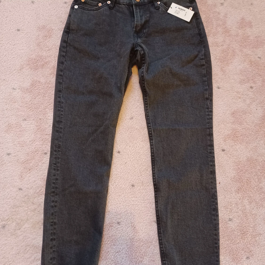 Helt nya svarta raka jeans från lager 157 - 90