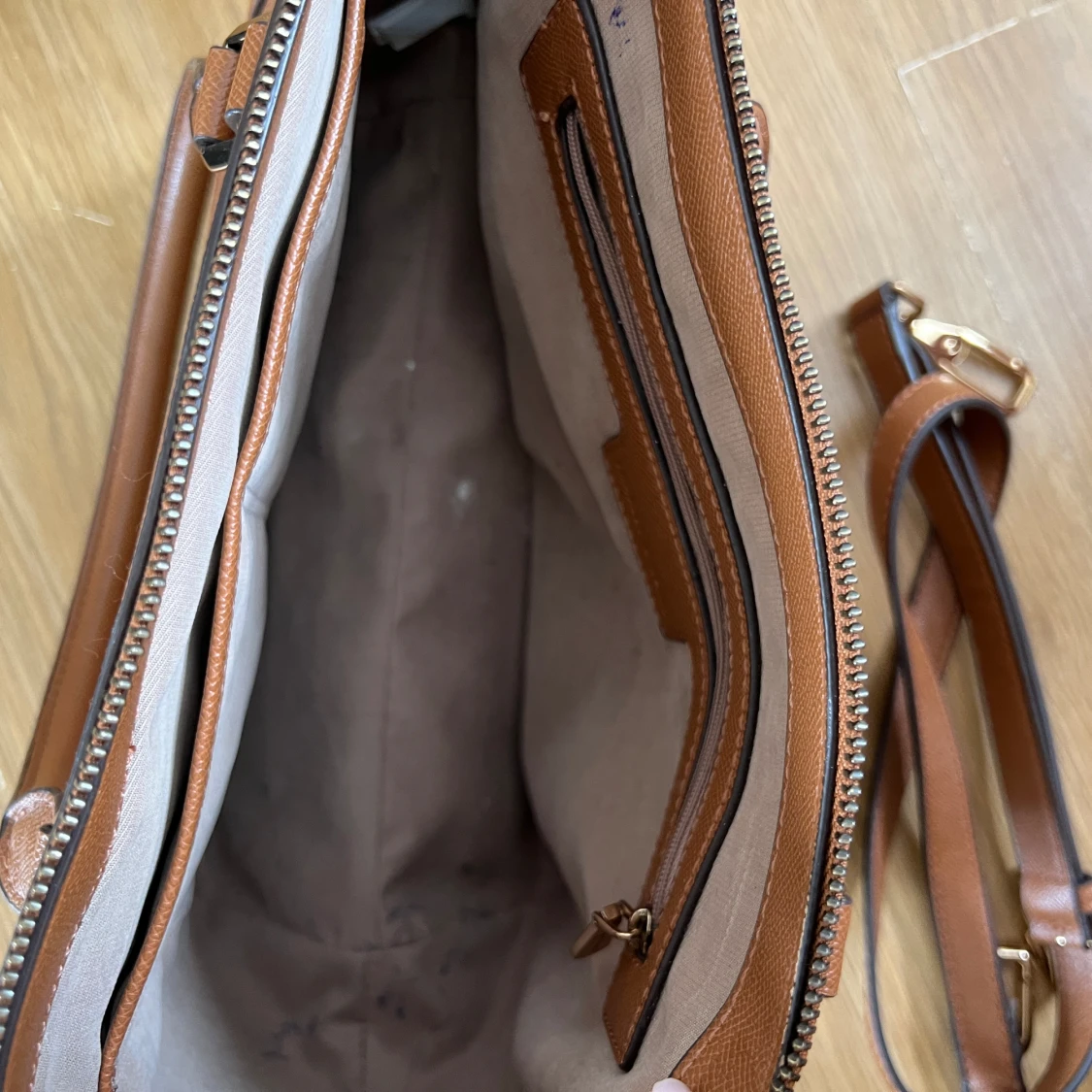 Märkesväska brun - 91