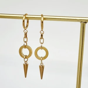 Handgjorda örhängen  - Handgjorda örhängen●Följ :@ekjewelryofficial🤲 ● 💎Material- 100% rostfritt stål ●Örhängeskrokar -rostfritt stål. Nickel fri. Längd -6,5cm. Vattentåliga, ändrar inte färgen! Köp för 1st-100kr eller 130kr/paret