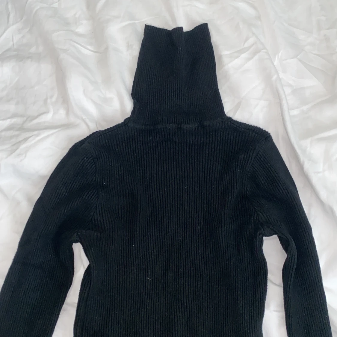 Svart turtleneck tröja - 90