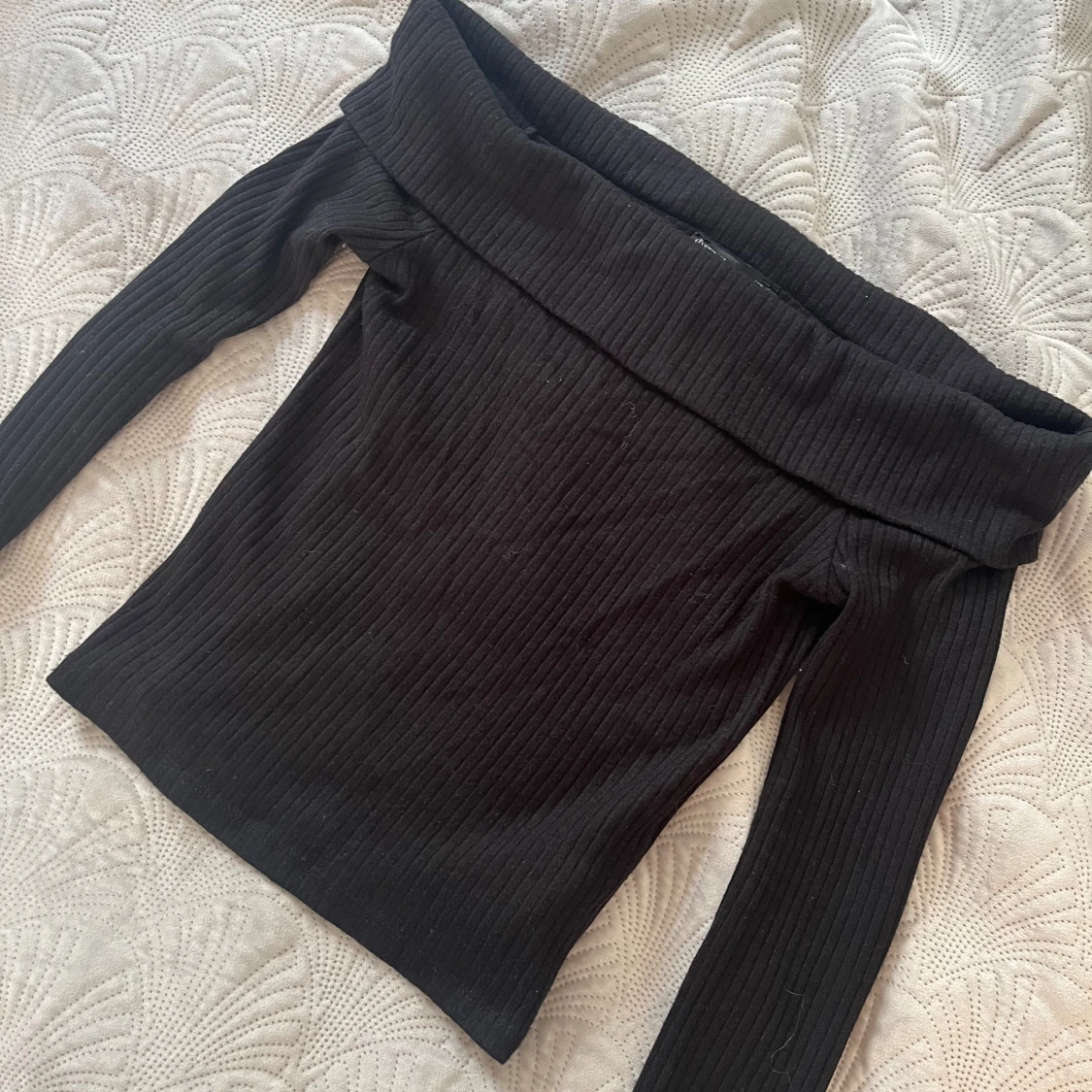 Of shoulder långärmad  - 90