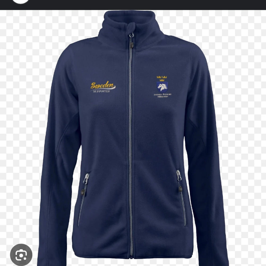 Helt oanvänd svenska ridsportförbundets fleece