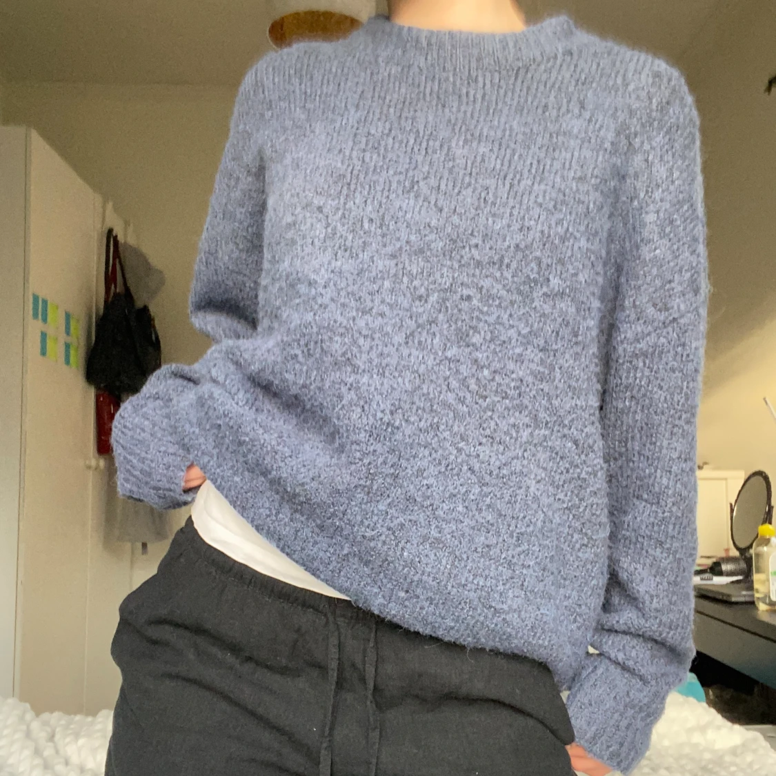 Stickad tröja